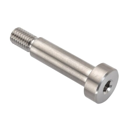 Ampg Shoulder Screw, 6g Thr Sz, 16mm Thr Lg, 40 mm Shoulder Lg, 18-8 Stainless Steel ZR1996-303H