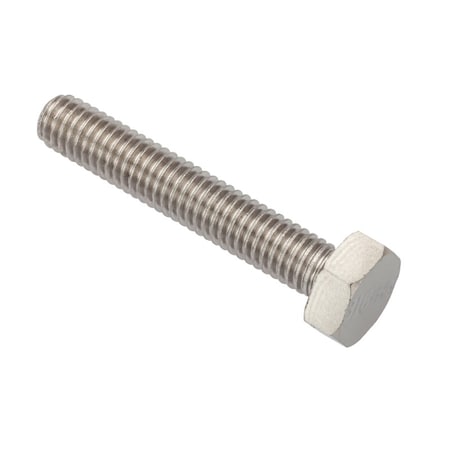 Ampg Grade 2, 1/4"-20 Hex Head Cap Screw, Plain Steel, 4 in L ZS61714C64
