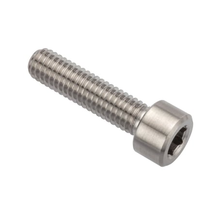 AMPG #10-32 Socket Head Cap Screw, Plain Stainless Steel, 1 in Length ZS74410F16