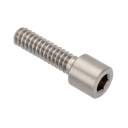 Ampg #6-32 Socket Head Cap Screw, Flat, Plain 18-8 Stainless Steel, 1/2 in Length ZSE60106C08
