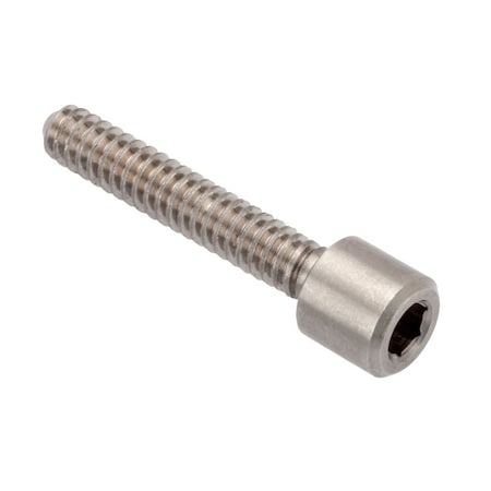Ampg #6-32 Socket Head Cap Screw, Button, Plain 18-8 Stainless Steel, 3/4 in Length ZSE60106C12