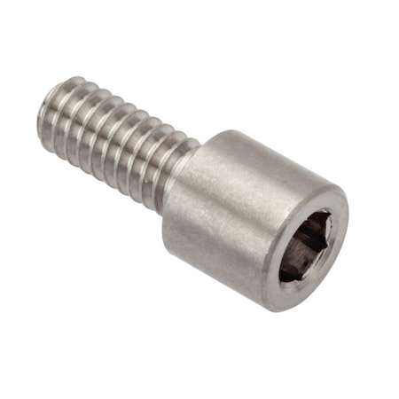 Ampg #8-32 Socket Head Cap Screw, Flat, Plain 18-8 Stainless Steel, 3/8 in Length ZSE60108C06
