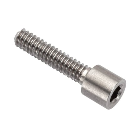 Ampg #4-40 Socket Head Cap Screw, Flat, Plain 18-8 Stainless Steel, 1/2 in Length ZSE60140C08