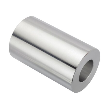 Ampg Spacer, 3/4 Screw Size, Plain Aluminum, 2-1/2 Overall Lg, 3/4 in Inside Dia ZSU112250-750-ALU
