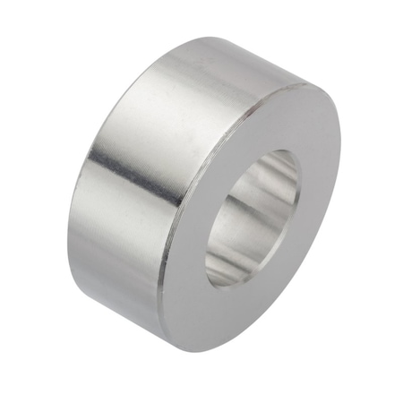 Ampg Spacer, 3/4 Screw Size, Plain Aluminum, 5/8 Overall Lg, 3/4 in Inside Dia ZSU112625-750-ALU