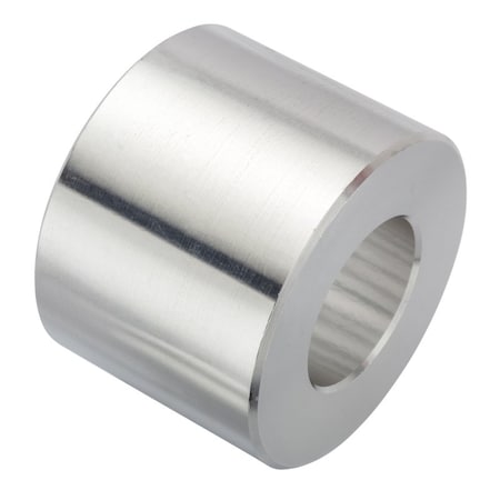 Ampg Spacer, 1 Screw Size, Plain Aluminum, 1-1/2 Overall Lg, 1 in Inside Dia ZSU21500-1-ALU