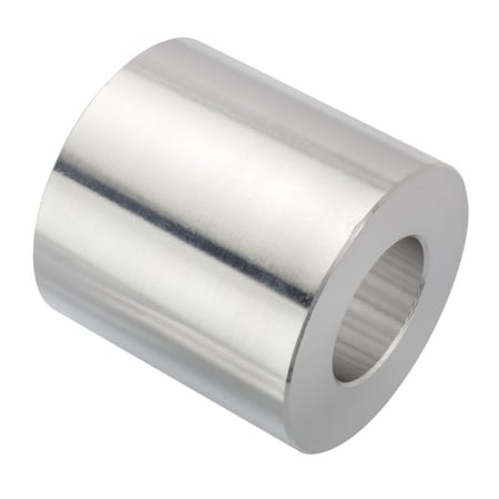 Ampg Spacer, 1 Screw Size, Plain Aluminum, 2 Overall Lg, 1 in Inside Dia ZSU2200-1-ALU