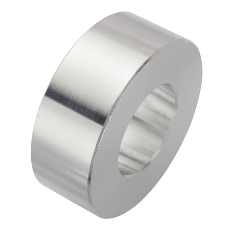 Ampg Spacer, 1 Screw Size, Plain Aluminum, 3/4 Overall Lg, 1 in Inside Dia ZSU2750-1-ALU