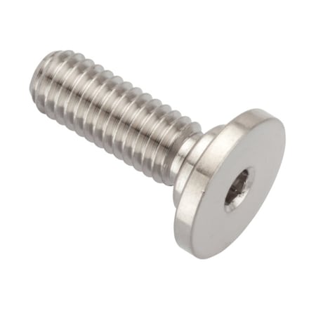Ampg #10-32 Socket Head Cap Screw, Button, Plain Stainless Steel, 1/2 in Length ZUL60210F08
