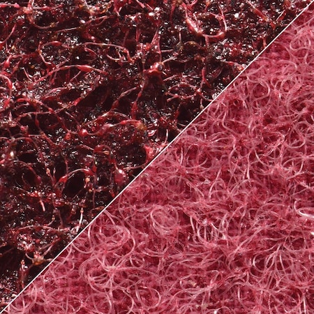 Arc Abrasives Sanding Belt, 4" W, 24" L, Surface Conditioning, Aluminum Oxide, Medium, Z-Web, Maroon 64040242