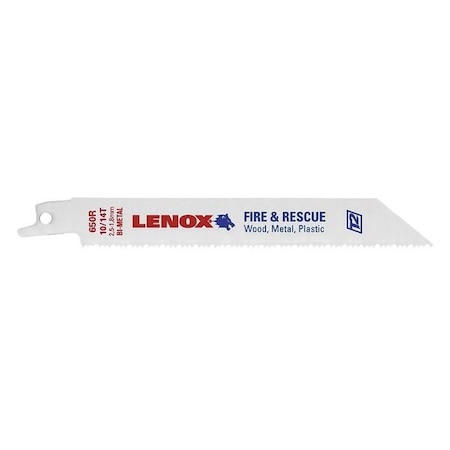 Lenox 6 in x 10/14 TPI Reciprocating Saw Blade Combo Pack, LENOX 20515B650R