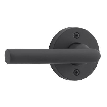 Baldwin Reserve Satin Black Door Levers FDTUBCRR190