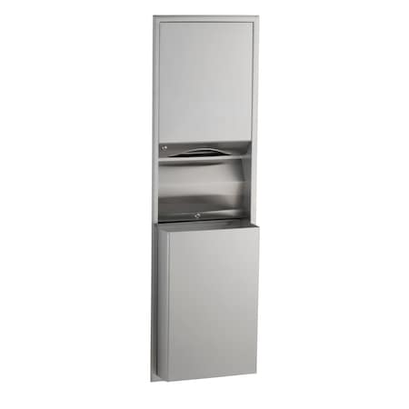 Bobrick Convertible Paper Towel Dispenser/Waste 3944