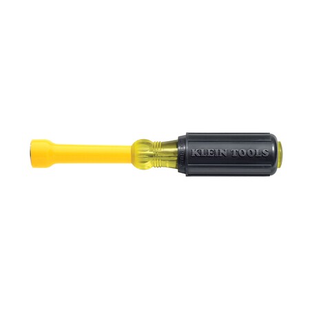 Klein Tools 3/8-Inch Coated Nut Driver, 3-Inch Hollow Shaft 640-3/8