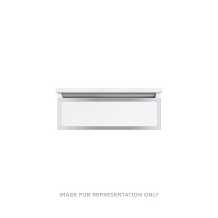 Robern Profiles, 24X7.5X18, Plu, Wht, Chr VP24H1D18P21N76