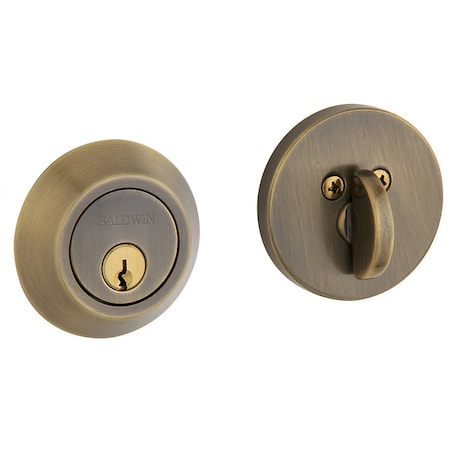 Baldwin Estate Antique Brass Deadbolts 8241.050