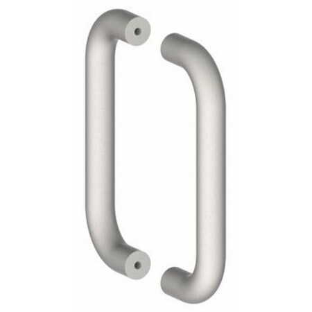 Hager Bright Stainless Steel Push / Pull 13E32 020838