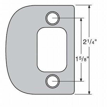 Kwikset Square Corner Deadbolt Full Lip Strike S 84638-008