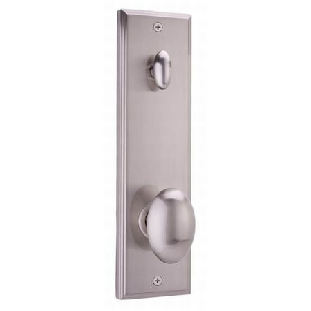 Weslock Julienne Woodward Interior SGL CYL Handleset Trim Satin Nickel 06200--JNSL20