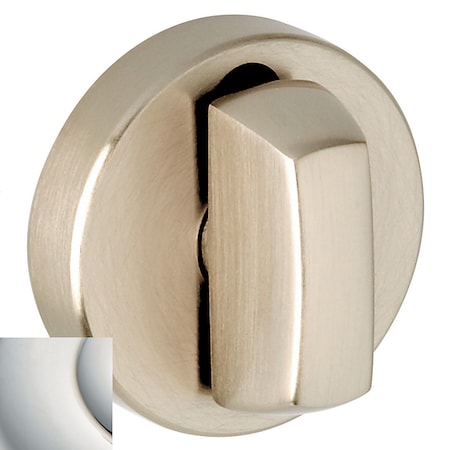Baldwin Round Lifetime Bright Nickel Turns Lifetime Bright Nickel 6760.055