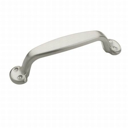 Amerock BP52989G10-10PACK 3-3/4" (96 mm) CTC Value Cab Pull Satin Nickel BP52989G10-10PACK