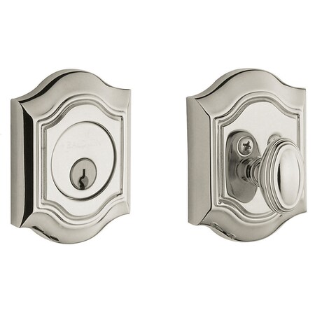 Baldwin Estate Lifetime Bright Nickel Deadbolts 8237.055