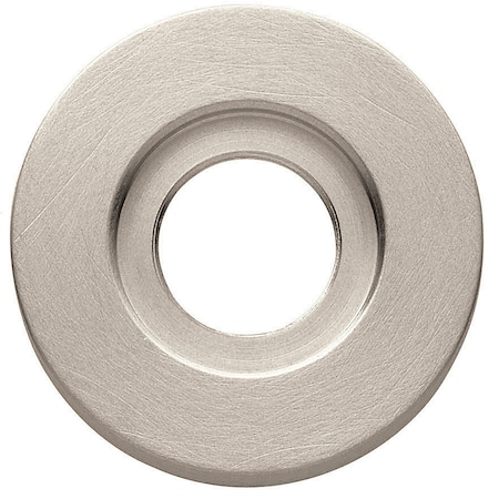 Baldwin Passage Pair Rosettes Lifetime Satin Nickel 5006.056