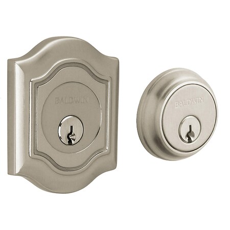 Baldwin Estate Lifetime Satin Nickel Deadbolts 8238.056