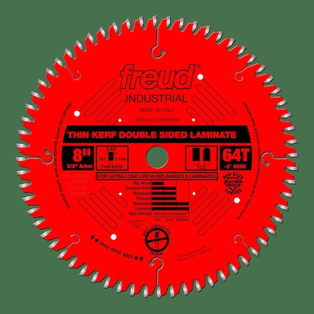 Freud Thin Kerf Double Sided Laminate/Melamine LU96R008