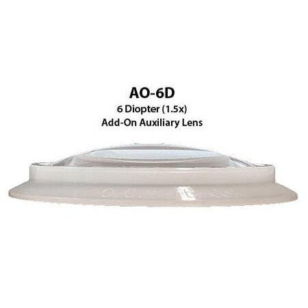 O.C. White Co Add-On 6 Diopter (1.5x) Lens With Silico AO-6D