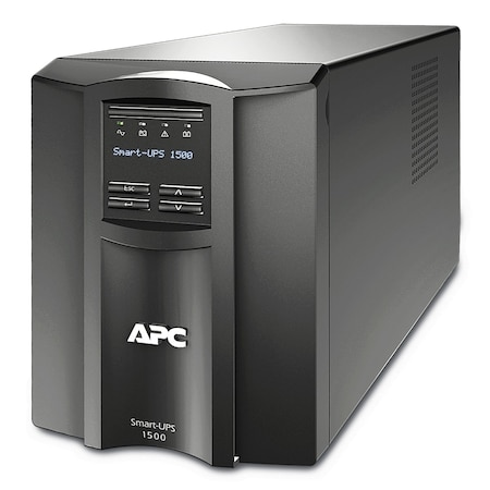 Apc UPS System, 1.44kVA, Line Interactive, Out: 120V AC In: 120V AC SMT1500C