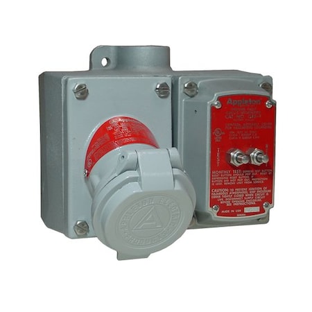 Appleton Electric Pin & Sleev Plug, 20A, 3P, 2W, Alum, 125/250V CPP516 ...