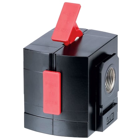 Aro Lock-Out Valve, 3000Series Bsp, 3/4"- Bsp,  104393-E