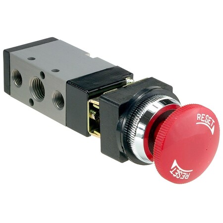 Aro P B W/Detent, 1/4 4-Way, M212HS-15 M212HS-15