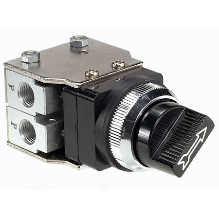 Aro Std Knob 2Vlv, 1/8 3-Way, M291LS-10-2 M291LS-10-2