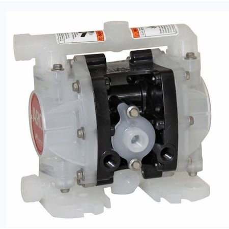 Aro Diaphragm Pump, 5.3 Gpm, Nitrile/Nitrile, 1 PD01P-HPS-PGG-A