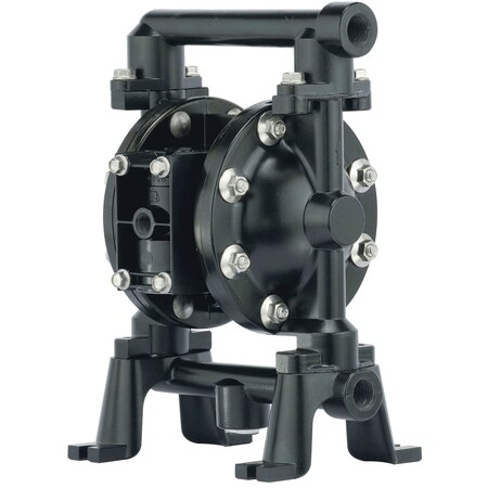 Aro Diaphragm Pump, 1/2In Metallic, PD05A-AAS- PD05A-AAS-FGG-B