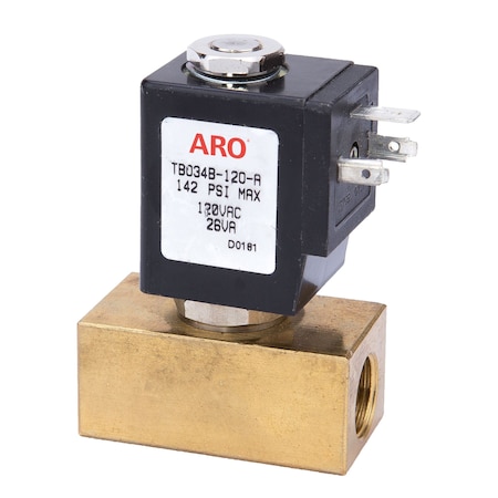 Aro Vlv, Br, Dir, Buna, 2-Way, TB034B-120-A TB034B-120-A