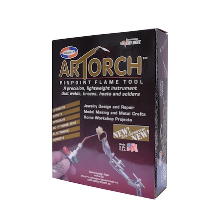 Ameriflame ArTorch w/6Ft B-Hose, Sz.2-6 Curv Tips ART1001B