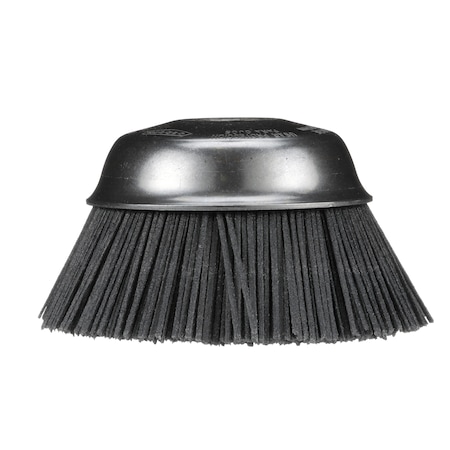 Osborn Rectangular Abrasive Nylon Cup Brush, 4" 0003214800