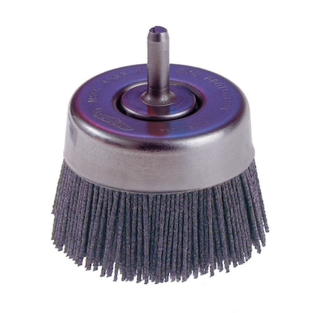 Osborn Nylon Cup Brush, Reduced Flare, 2-1/2" 0003214600