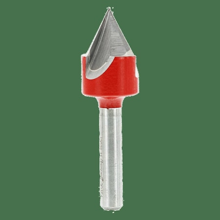 Freud V Grooving Bit, 60deg, 1/2" dia. 20-154
