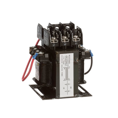 Square D Control Transformer, 200 VA, Not Rated, 120V AC, 208V AC 9070TF200D3