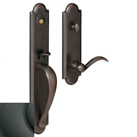 Baldwin Entry Handlesets Oil Rubbed Bronze 6402.102.LENT