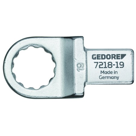 Gedore Torque Wrench Head, Box End, 14x18, 21mm 7218-21