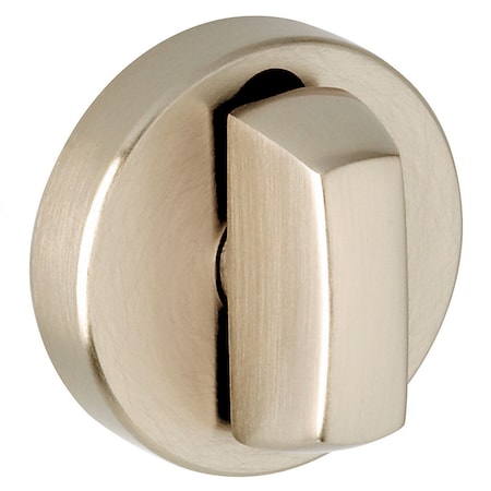 Baldwin Round Lifetime Satin Nickel Turns Lifetime Satin Nickel 6760.056