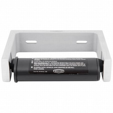 Bobrick B2730 Satin Stainless Steel Tissue Holder B-2730