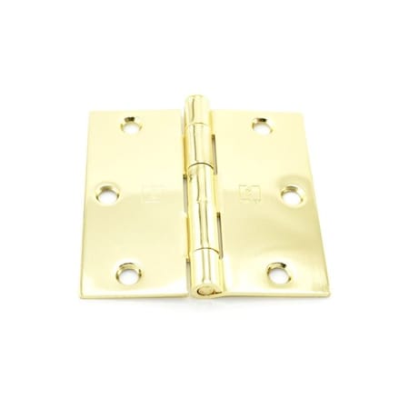 Hager Bright Brass Hinge 17413123EA 30533