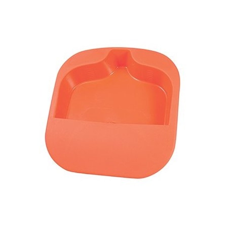 Medegen Medical Products Bariatric Bedpan, Orange, PK6 H133-15