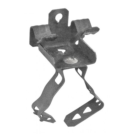 5 Pcs, 1/2 In. Or 3/4 In. Conduit Hanger w/5/16 to 1/2 Thick Flange Mount, Spring Steel Used to Suspend 1/2In to 3/4 Conduits From Bottom of Beams